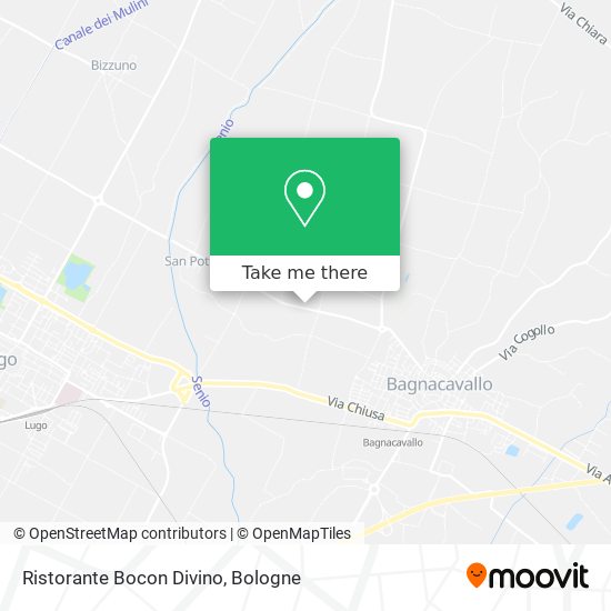 Ristorante Bocon Divino map