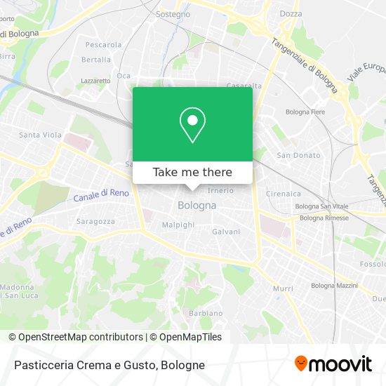 Pasticceria Crema e Gusto map