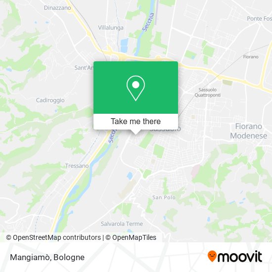 Mangiamò map