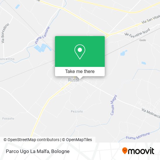 Parco Ugo La Malfa map