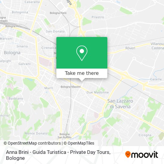 Anna Brini - Guida Turistica - Private Day Tours map