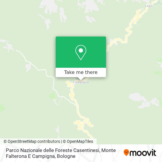 Parco Nazionale delle Foreste Casentinesi, Monte Falterona E Campigna map