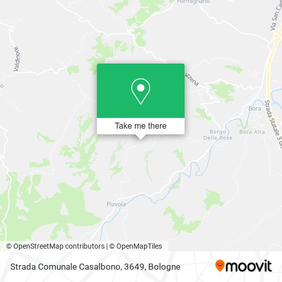 Strada Comunale Casalbono, 3649 map