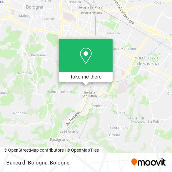 Banca di Bologna map