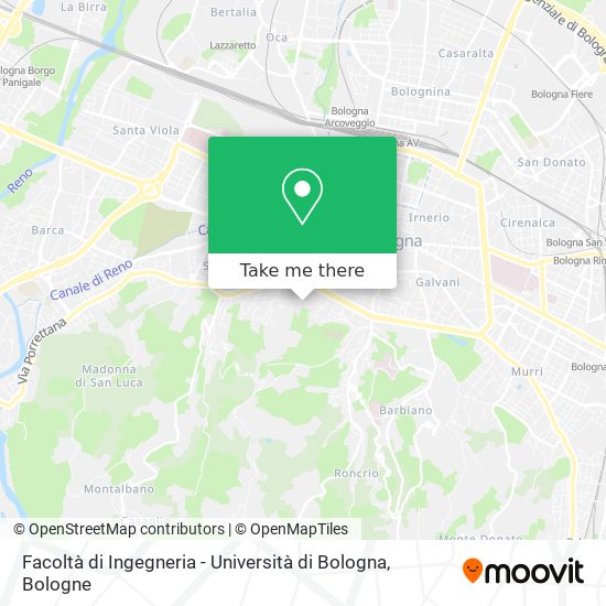 Facoltà di Ingegneria - Università di Bologna map