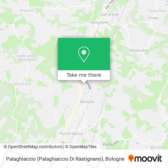Palaghiaccio (Palaghiaccio Di Rastignano) map