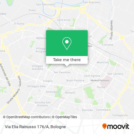 Via Elia Rainusso 176/A map