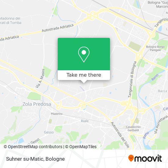 Suhner su-Matic map