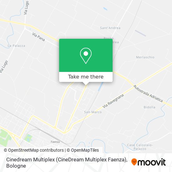 Cinedream Multiplex (CineDream Multiplex Faenza) map