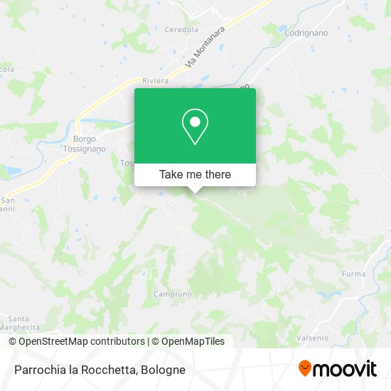 Parrochia la Rocchetta map