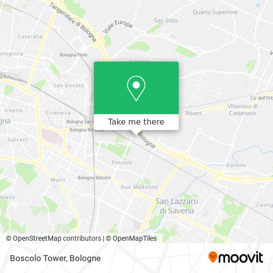 Boscolo Tower map