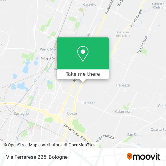 Via Ferrarese 225 map
