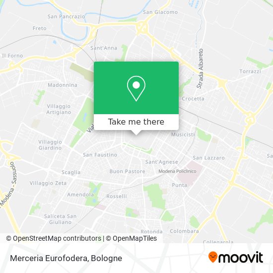 Merceria Eurofodera map