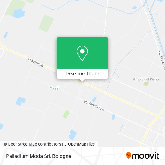 Palladium Moda Srl map