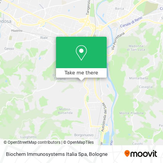 Biochem Immunosystems Italia Spa map