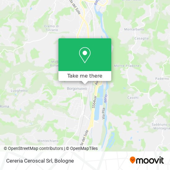 Cereria Ceroscal Srl map