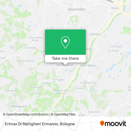Erimax Di Rattighieri Ermanno map