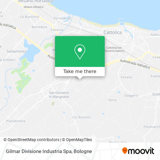 Gilmar Divisione Industria Spa map