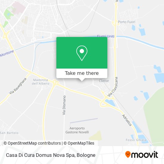 Casa Di Cura Domus Nova Spa map