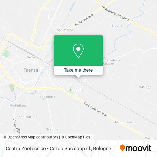 Centro Zootecnico - Cezoo Soc.coop.r.l. map