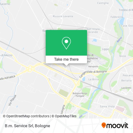 B.m. Service Srl map