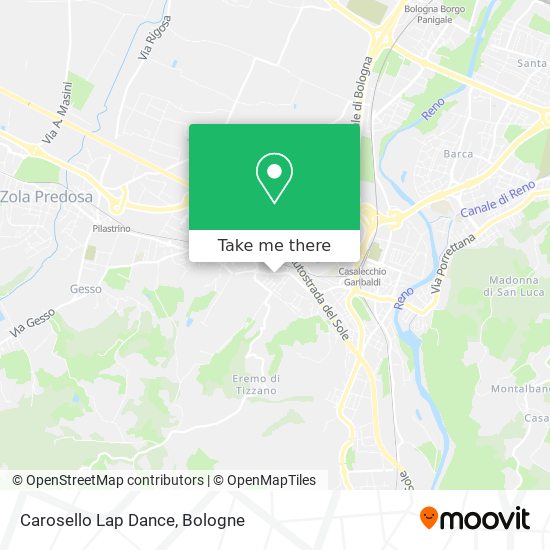 Carosello Lap Dance map