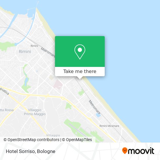Hotel Sorriso map