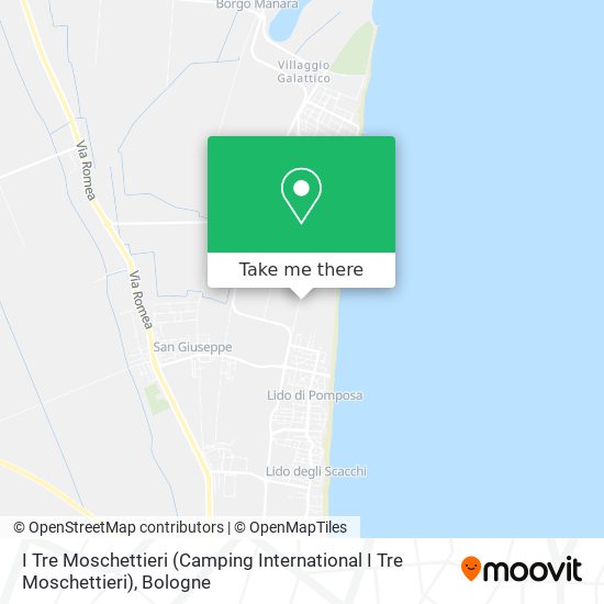 I Tre Moschettieri (Camping International I Tre Moschettieri) map