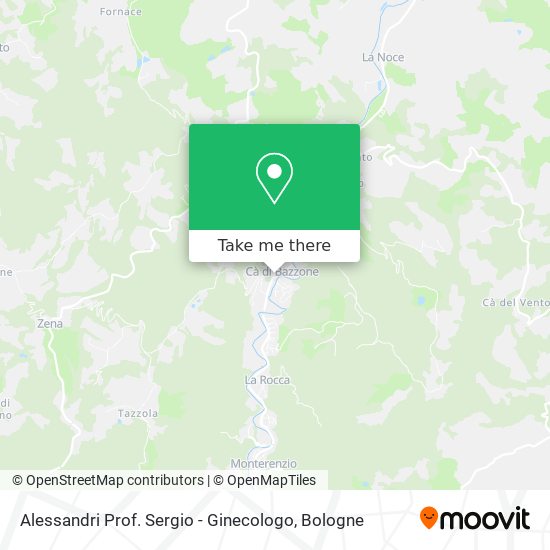 Alessandri Prof. Sergio - Ginecologo map