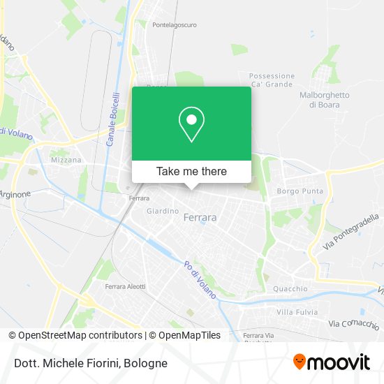 Dott. Michele Fiorini map