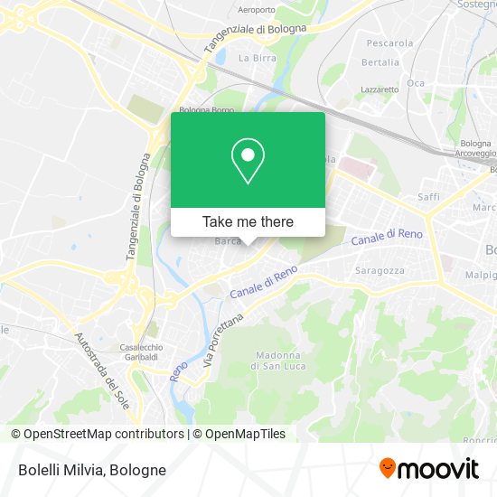 Bolelli Milvia map