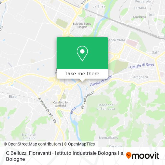 O.Belluzzi Fioravanti - Istituto Industriale Bologna Iis map