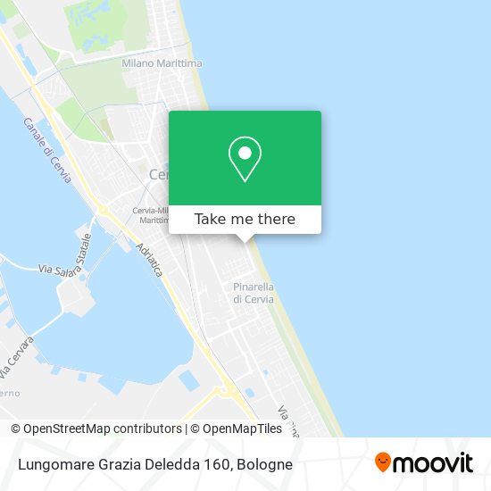 Lungomare Grazia Deledda  160 map