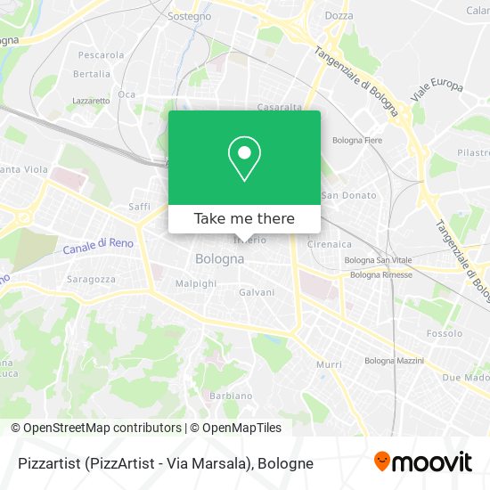 Pizzartist (PizzArtist - Via Marsala) map