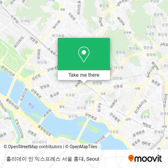 홀리데이 인 익스프레스 서울 홍대 map