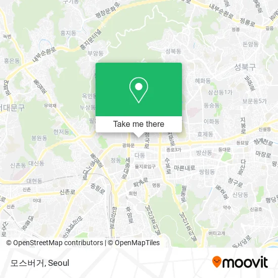 모스버거 map