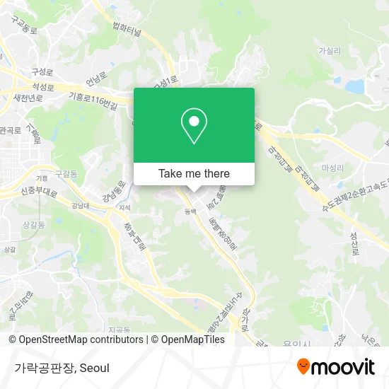 가락공판장 map