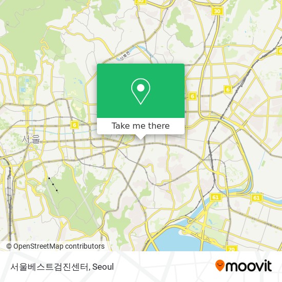 서울베스트검진센터 map