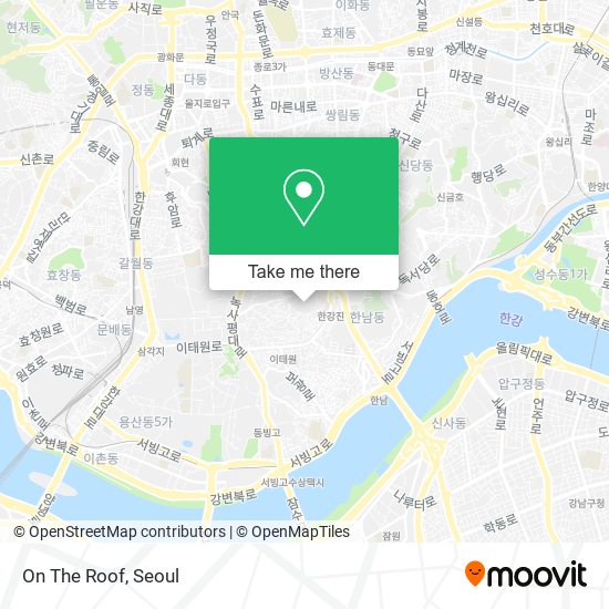 On The Roof map
