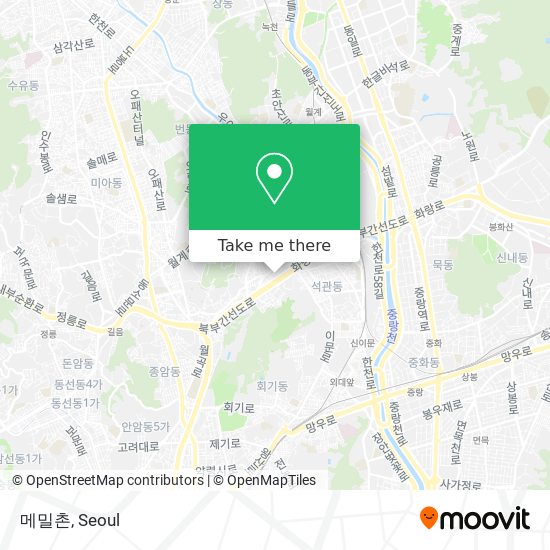 메밀촌 map