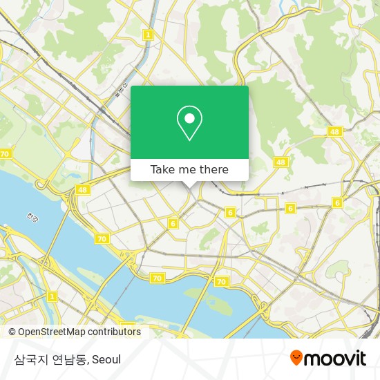 삼국지 연남동 map