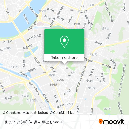 한성기업(주) (서울사무소) map
