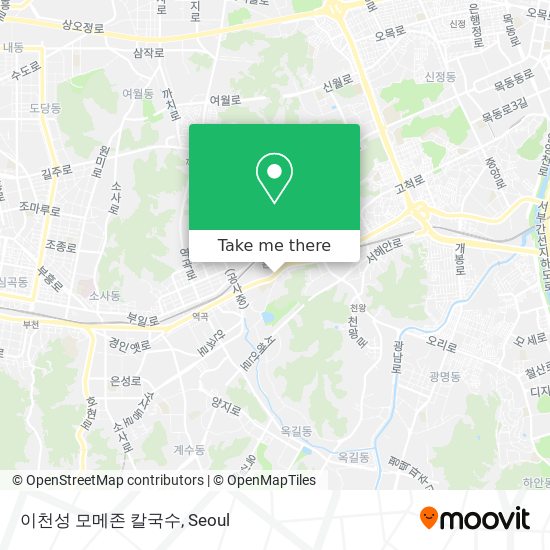 이천성 모메존 칼국수 map