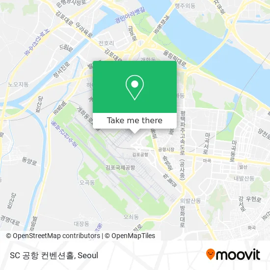 SC  공항 컨벤션홀 map