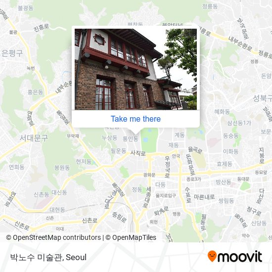박노수 미술관 map
