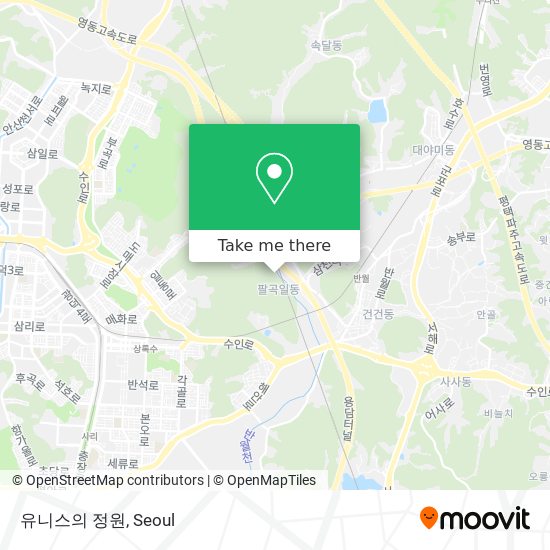 유니스의 정원 map