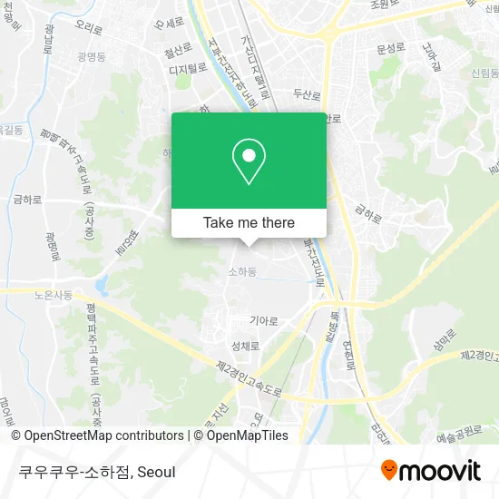 쿠우쿠우-소하점 map