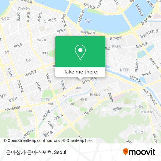 은마상가 은마스포츠 map