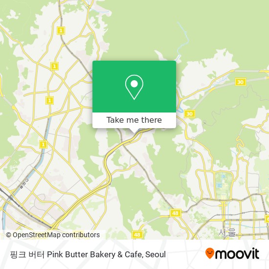 핑크 버터 Pink Butter Bakery & Cafe map