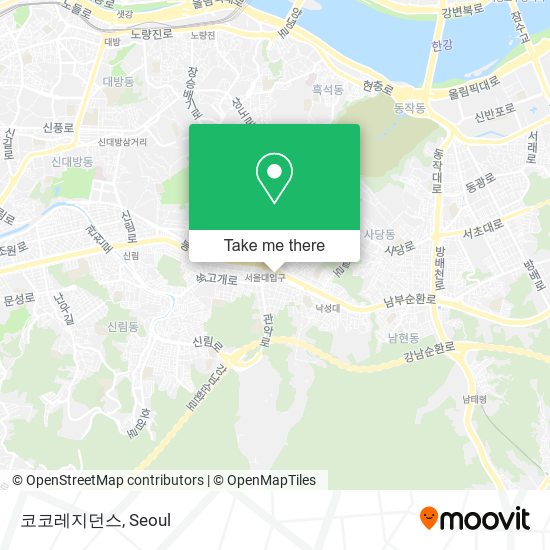 코코레지던스 map